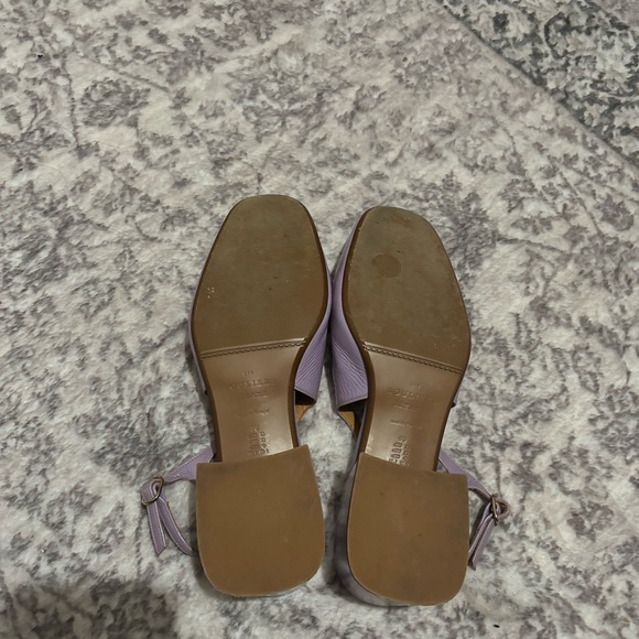 RARE Sezane Paula Babies in Lilac Slingback Heels - Picture 15 of 16